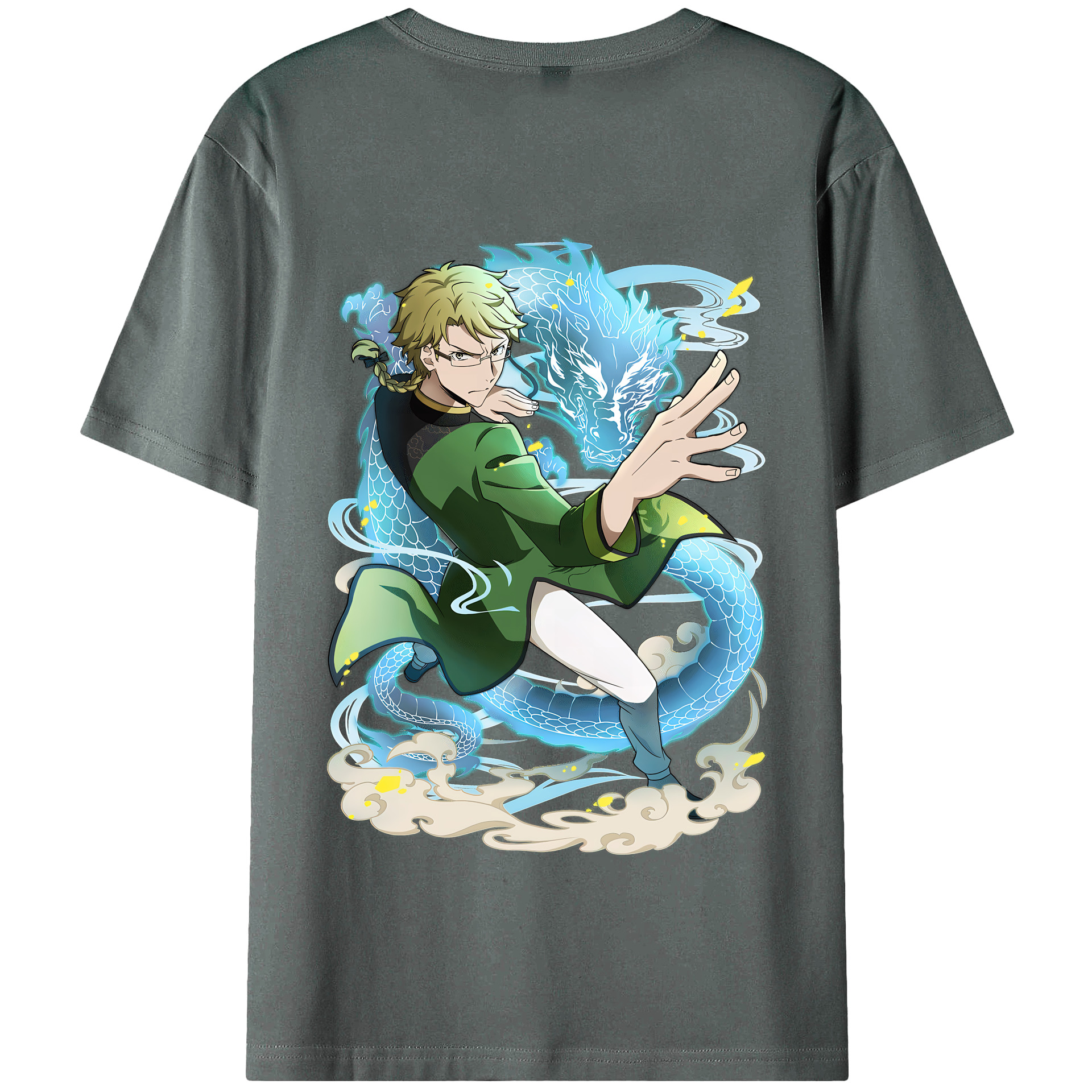 （画像用） 文豪ストレイドッグス Bungo Stray Dogs 綿100％半袖Tシャツ（背面プリント）